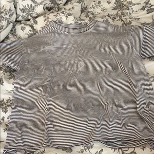 5/$15 Oversized striped tee